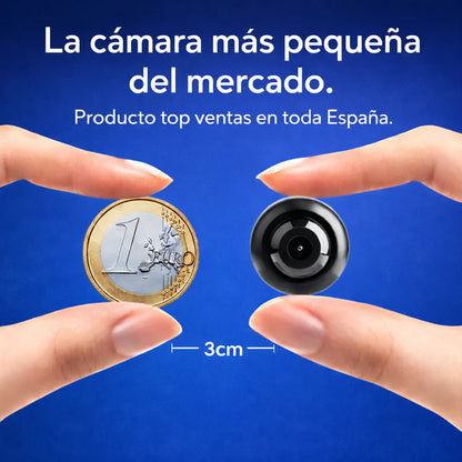 Mini Cámara de Seguridad Full HD 4K UltraVision